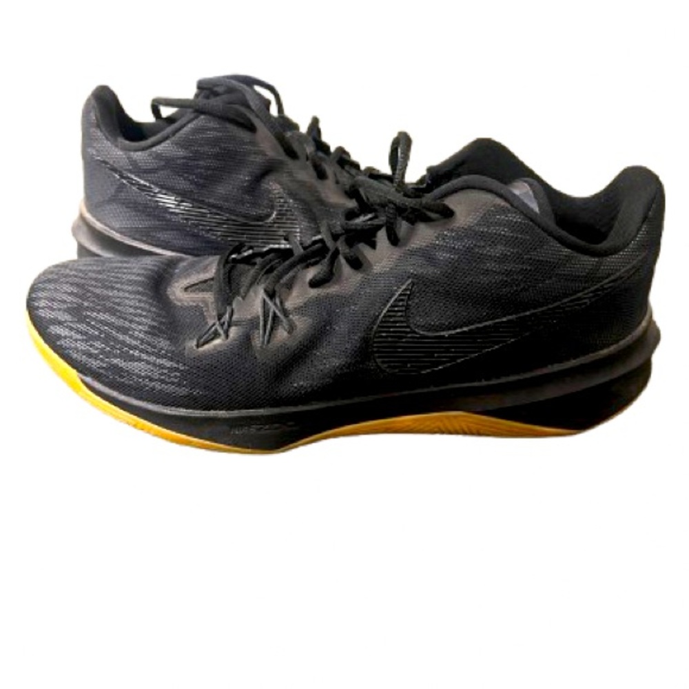 Nike Zoom Evidence II 908976 012 Black Gum Sole Sneakers size 12 Mens